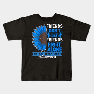 Womens Friends  FriendsI Colon Cancer Kids T-Shirt